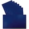 Better Office Products 2 Pocket Heavyweight Plastic Folder Portfolio, Letter Size, Blue, 24PK 86522 - alternate 1